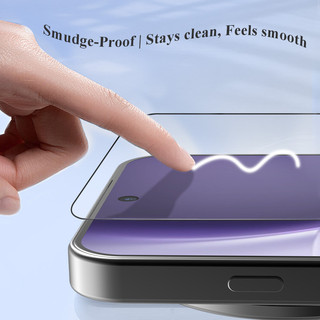 Lereach kính cường lực bảo vệ màn hình cho vivo X300 Pro X300 có hộp định vị chống bụi, tự động căn chỉnh, trong suốt HD