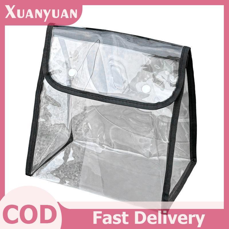 XUAN Xe Điện Trước Túi Chống Thấm Nước PVC Trong Suốt Xe Máy Lưu Trữ Túi Đi Túi Bảo Quản VN