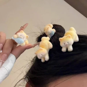 Set 2 Kẹp Tóc Mèo Hình Dễ Thương Thời Trang Hàn Quốc - Phụ Kiện Tóc