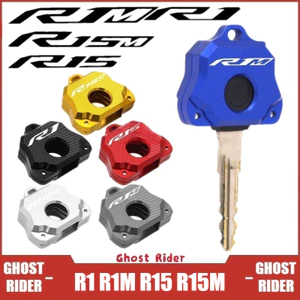 Dành Cho Xe YAMAHA YZF R1 R1M R15 R15M Sửa Đổi CNC Nhôm Xe Máy Chìa Khóa Bảo Vệ Chống Rơi Vỏ Chìa Khóa Phụ Kiện