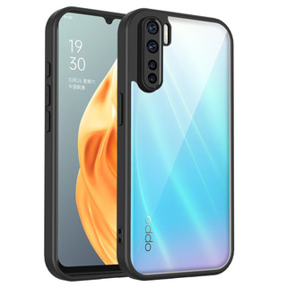 Dành cho OPPO A91 / Reno 3 Ốp điện thoại cứng trong suốt Khung silicon mềm chống rơi mỏng