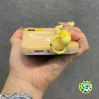 Ốp điện thoại từ tính màu kẹo 3 trong 1 có dây buộc cho Tecno Pop 10 10C 9 8 7 Pro Pova 7 Neo 6 Pro 5 Spark GO 2 2S 1 1 1S 4G 5G Vỏ mờ sạc không dây dễ thương