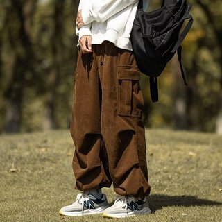 Quần nam vải nhung phong cách Hàn Quốc, phù hợp unisex