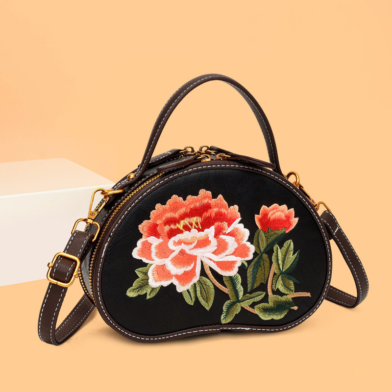 Phong Cách Trung Hoa Thêu Túi Xách Nữ Phong Cách Mới Túi Đeo Vai Phong Cách Trung Hoa Mới Túi Mẹ Messenger Túi Nhỏ
