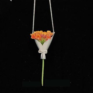 Vòng cổ bình hoa MIKYCO, kẹp giữ bó hoa cổ điển, thiết kế DIY dễ dàng đeo