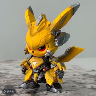 Transformers Pikachu COS Bumblebee Bộ hợp kim Anime Mô hình ô tô Tượng hình Trang trí Muse