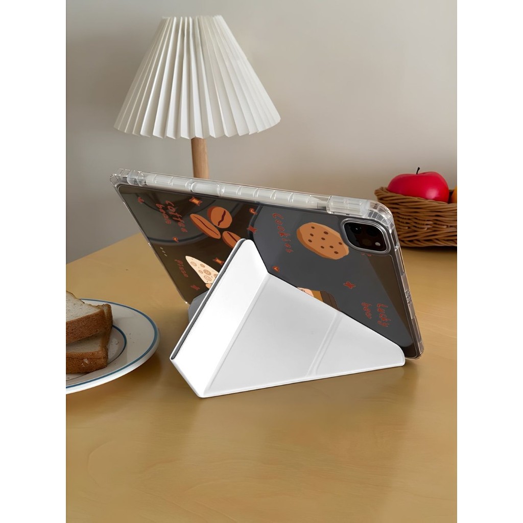 Bảo vệ cho ốp lưng ipad Air2 Air4 / air5 air 11 air 13 inch 25S A16 gen11th M4 24S pro11 M2 Air6 M3 Air7 Mini4 / 5 / 6 Gen5 / 6 10th gen pro 12.9 Gen7 Gen8 Gen9 Phim hoạt hình Vỏ máy tính bảng dễ thương