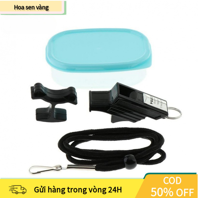【24H】Còi trọng tài chuyên nghiệp âm lượng lớn âm sắc chuẩn dùng cho các môn thể thao đối kháng và giải đấu chuyên nghiệp