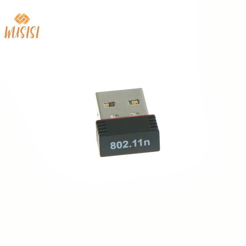 [WUSISI] usb 2.0 wifi không dây adapter mạng internet lan card 802.11n / g / b máy tính để bàn MỚI