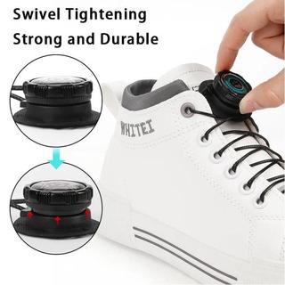 Mới Không Dây Buộc Dây Giày Dễ Dàng Phù Hợp Với Dây Giày Tự Động Không Dây Xoay Khóa Dây Giày Thể Thao Người Lớn Trẻ Em Dây Dày Dây Giày
