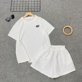 Set bigsize nữ 2 món gồm áo thun form rộng tay ngắn phối quần đùi năng động  thoải mái cho nàng chuppy-A326+Q500