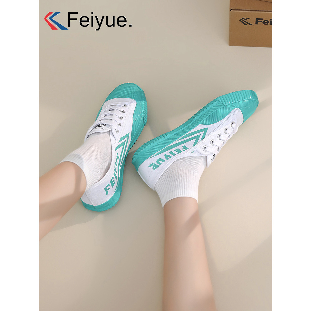 Feiyue feiyue Giày Nữ Giày Vải Chạy Bộ Dài Cơ Thể Thử Nghiệm Theo Dõi Và Giày Field Giày Thể Thao Nam