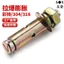 Vít mở rộng vật liệu bằng thép không gỉ 304 Bu lông mở rộng mạ kẽm Treo kéo Ống mở rộng M6M8M10M12M14M16