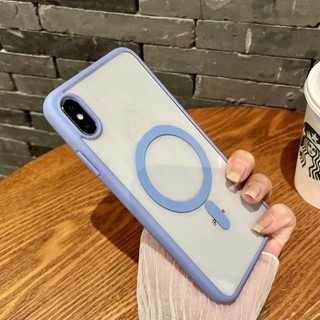 Ốp lưng iPhone XR X XS MAX 7 PLUS 8 PLUS i7 i8 11 Pro Max 12 13 14 15 16 17Pro Max Vỏ điện thoại từ tính Vỏ cứng