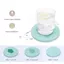 Đế lót ly Diatomite EDIWANY, Thảm chịu nhiệt dày chống ẩm, Sấy nhanh bền bỉ Chống trượt Chịu nhiệt Coaster Trang trí nội thất