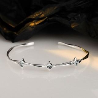 Vòng tay vĩnh cửu ngôi sao charm bằng hợp kim, dây điều chỉnh phù hợp nhiều style thời trang
