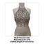 YOI Shimmering Hợp Kim Chestpiece Trang Sức Có Thể Tháo Rời Đính Hạt Thiết Kế Phù Hợp Cho Cosplay Nightlife Trang Phục