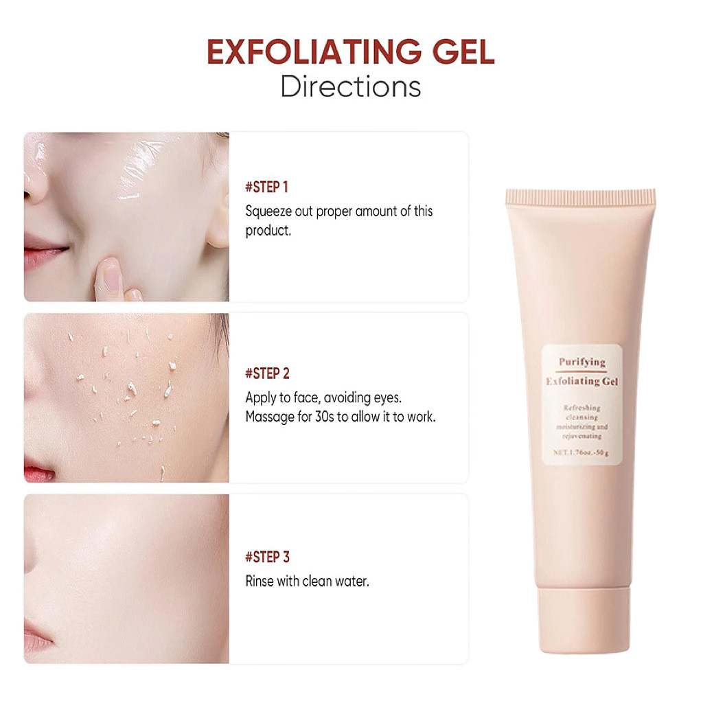 Gel tẩy tế bào chết Gel dưỡng ẩm Làm sạch sâu Da mặt Tẩy tế bào chết Gel da chết