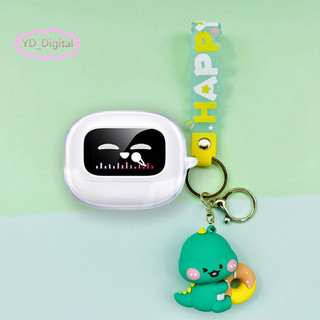 Dành Cho Ugreen EchoBuds Magic / T6 Magic Tai Nghe TPU Trong Suốt Vỏ Bảo Vệ Tai Nghe Vỏ Mềm Vỏ Bảo Vệ Tai Nghe Transpent Có Mặt Dây Chuyền