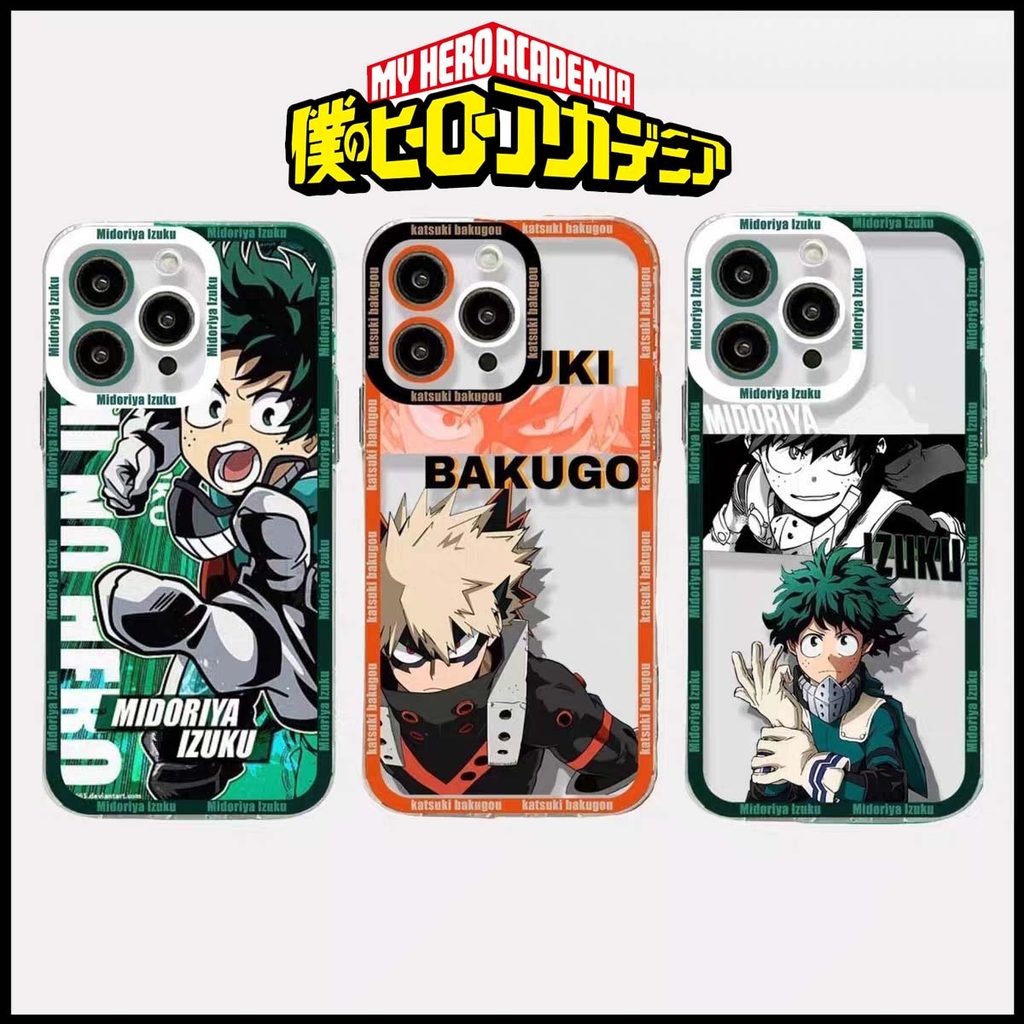 Ốp Điện Thoại Anime My Hero Academia Cho Samsung Galaxy A12 A03 A32 A23 A52 A54 A50 A50S A30S A22 A53 A03S A22 A13 A04S Vỏ Silicon Mềm Hoạt Hình Trong Suốt