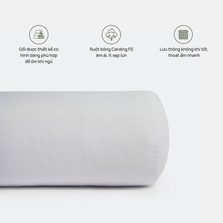 Ruột Gối Ôm Everon Cao Cấp 80x100cm/ 60x80 – Bông Mềm Mịn, Đàn Hồi Tốt, Ôm Êm Thoáng Khí, Giữ Form Lâu