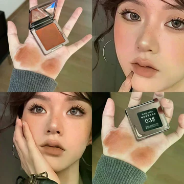 Cam Lip & Cheek Kem Công Dụng Kép Bùn Matte Mist Nhung Son Môi Đỏ Đậm Nâu Thạch Làm Đầy Chắc Chắn Son Bóng Blush Kem Tint Trang Điểm