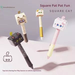 BeautifulHomeA 1 / 4 Bút Gel Dễ Thương 0.5mm Mực Đen Mịn Bút Bi Giảm Căng Thẳng Nhanh Khô Trung Lập Bút Trường Văn Phòng VN