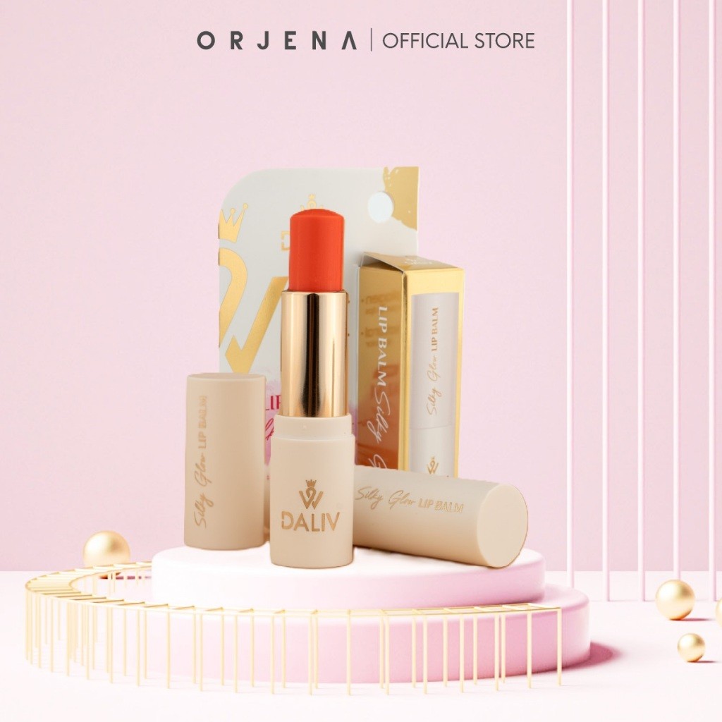 Son Dưỡng Môi Cao Cấp Daliv Silky Glow Màu Cam Dưỡng Ẩm Làm Mềm Môi Giảm Nứt Nẻ 4.5g