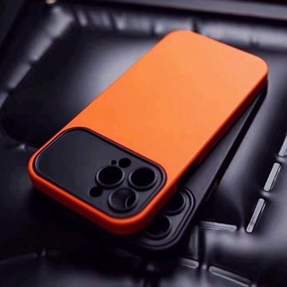 Ốp Silicon Lỏng 2 Trong 1 Macaron Cửa Sổ Lớn Mềm Chống Sốc Ốp điện thoại Cho iPhone Air 17 16 15 14 13 12 11 Pro Max Plus
