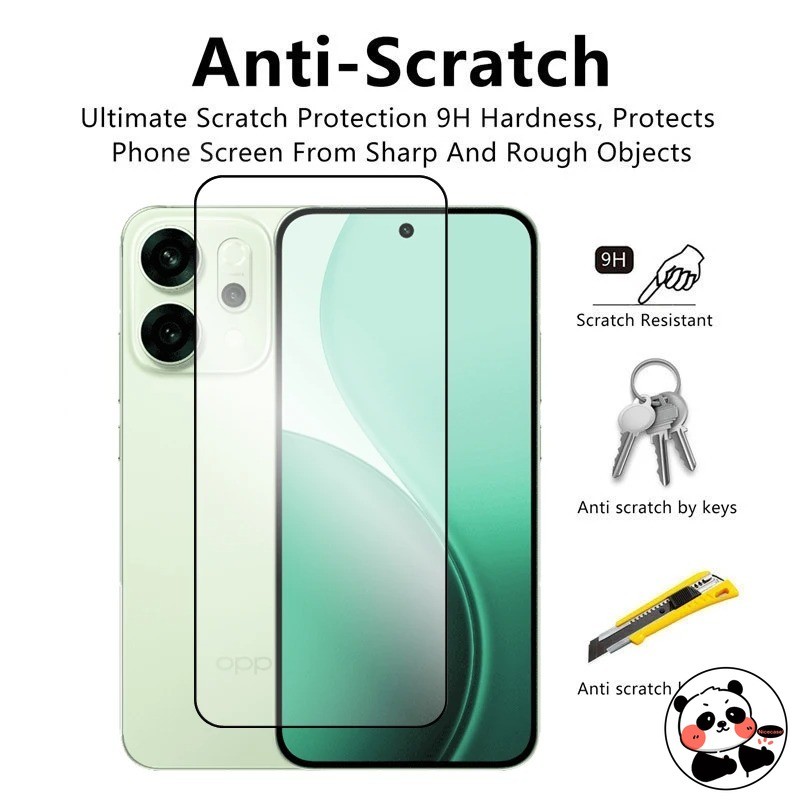 Kính Cường Lực 2 Mảnh Cho OPPO Reno 14F 14 13F 13 12F 12 11F 11 Find X9 X8S X8 X7 Pro Plus N5 N3 N2 Flip 5G 4G Kính Cường Lực Bảo Vệ Màn Hình Cao Cấp Full Cover Bảo Vệ Màn Hình