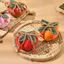 Túi đựng hương GUSTAVA, với mặt dây chuyền hồng Túi rỗng Túi dây rút, Mặt dây chuyền gương chiếu hậu di động Mặt dây chuyền ô tô Ví phước lành cho vận may tốt