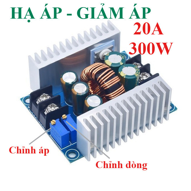 【COD】Bộ giảm áp DC-DC 200W 300W 12A 20A tích hợp tính năng CC CV phù hợp cho các ứng dụng nguồn và sạc pin linh hoạt