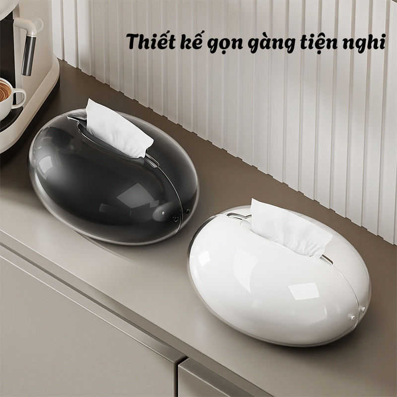 Hộp Đựng Khăn Giấy Dạng Giọt Nước DINO, Phong Cách Đơn Giản, Sang Trọng, Tiện Lợi, Tiết Kiệm Không Gian