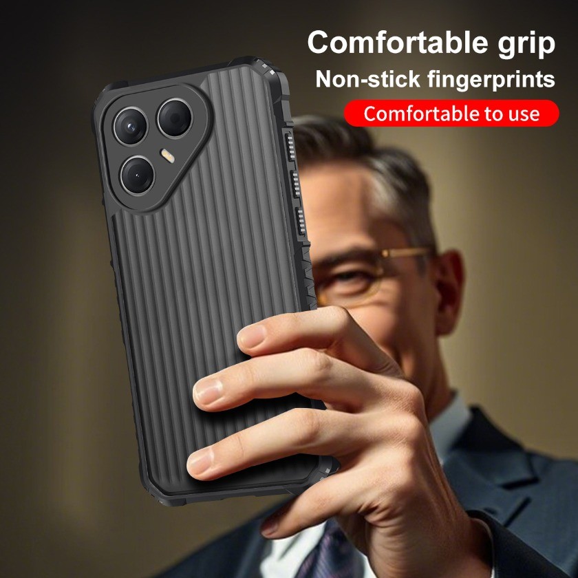 Ốp điện thoại sóng sọc chiến tranh cao cấp cho Tecno Pova 7 6 NEO 5 Pro Camon 40 Spark GO1 1S GO 2025 20C 10C 20 10 Pro Vỏ bọc sang trọng sọc sóng chống vân tay