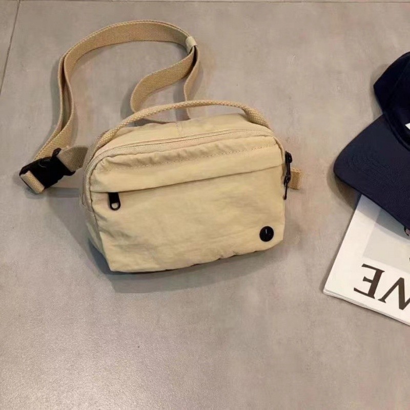 GC2 Túi Đeo Ngang Màu Macaron Thời Trang Dành Cho Nữ Nylon Chống Thấm Nước Ngoài Trời Túi Điện Thoại CG2