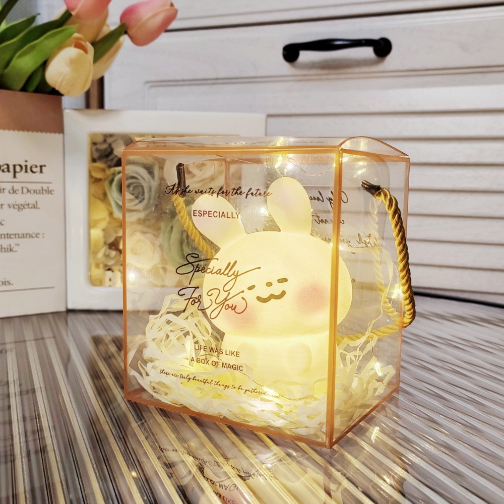 Mới Dễ Thương Dạ Quang Đồ Chơi Bán Chạy Chợ Đêm Influencer Không Khí Đèn Trẻ Em Đèn Ngủ Quà Tặng
