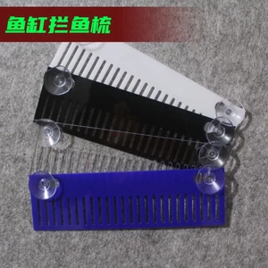 Acrylic Cá Chặn Lược Tràn Trở Lại Tấm Lọc Cá Vách Ngăn Cá Cá Hàng Rào Hàng Rào Lược Tấm Không Chính Hãng Kích Thước REMJ