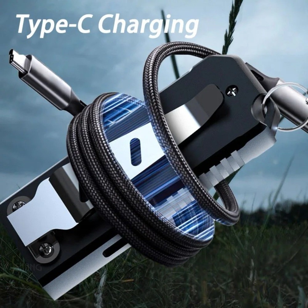 Đèn pin móc khóa FLAZEA sạc USB đa năng, COB, mini chống rơi, xanh đỏ, sáng cao cho sử dụng khẩn cấp