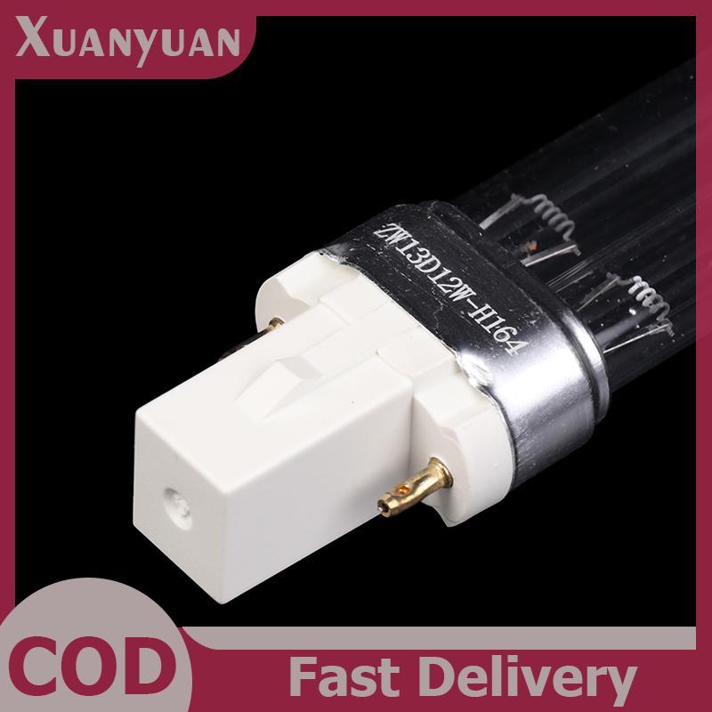 XUAN 1 Bóng Đèn UV Bể Cá Bể Cá Ao Tia Cực tím Khử Trùng Ống Đèn Cho G23 5W 7W 9W 11W 13W UVC H Hình Ống VN