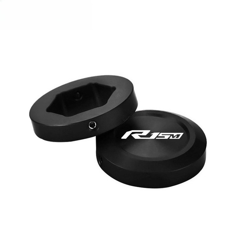 Dành Cho Xe YAMAHA YZF R15M R15 V4 V3 Sửa Đổi CNC Nhôm Trước Nĩa Điều Chỉnh Tải Trước Nắp Giảm Chấn Trang Trí Bao Phụ Kiện