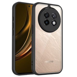Dành cho Realme 12 4G / 12X 5G / 13 Pro Plus 5G Ốp điện thoại cứng trong suốt Khung silicon mềm chống rơi mỏng