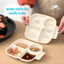 Khay Chia Thức Ăn 4 Ngăn Cho Bé, Bát Thức Ăn Nhiều Ngăn Phù Hợp Ăn Kiêng Tuly
