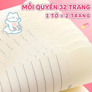 sổ tay set 20 cuốn mini cầm tay, kích thước A7 nhỏ gọn dễ thương, trang kẻ ngang để ghi chép, văn phòng phẩm học sinh