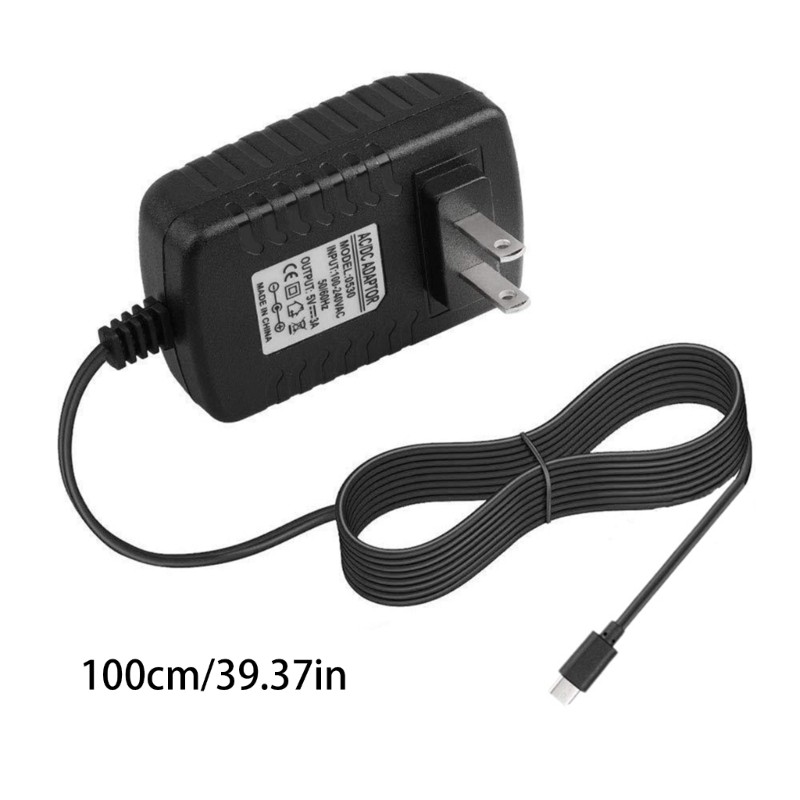 Bộ chuyển đổi nguồn điện Yoo 5V 3A 3000mA Bộ sạc USB Type-C cho 4 phích cắm EU của Mỹ không có công tắc
