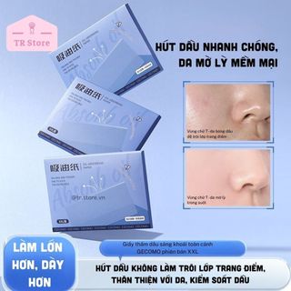 Giấy Thấm Dầu Gecomo XXL Khổ Lớn Siêu Thấm, Hút Sạch Bã Nhờn