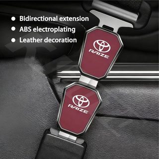 Toyota Raize ABS Kim Loại Dây An Toàn Ô Tô Kẹp Mở Rộng An Toàn Khóa An Toàn Khóa Cắm Dây An Toàn Giảm Thanh Cho Raize GR Sport TRD Phụ Kiện Nội Thất