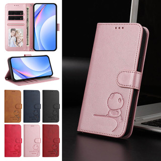 Ốp Ví Gấu Trúc Dễ Thương Cho Honor Magic 8 Pro Air 7 6 Lite X9D X9C Smart X9B X9A Thẻ Khe Cắm Ví Điện Thoại Có Dây Đeo Bảo Vệ RFID