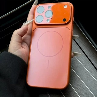 Ốp điện thoại cứng AG tương thích cho iPhone17promax 15 14 PRO MAX 14 Plus 16promax 17pro Vỏ bảo vệ ống kính máy ảnh chống sốc