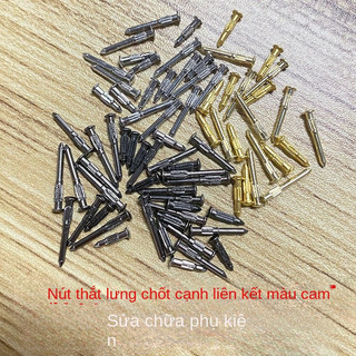 【Hỷ】Khóa Tấm Thắt Lưng Nam – Đầu Khóa Tự Động Kèm Chốt, Vít Gắn, Đinh Tán Phụ Kiện Dây Đai Nam Cao Cấp