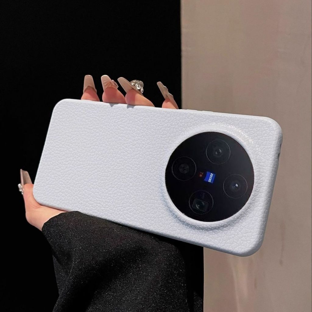 Mùa Thu Đông Cho Vivo x300 Màu Nguyên Chất Ốp Lưng Điện Thoại Vải Lanchee Họa Tiết x300pro Phong Cách Mới x200s / s30 / s20 Chống Bụi Bẩn